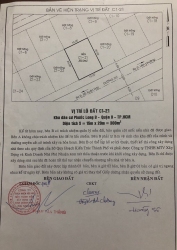 Chủ cần bán lô đất biệt thự dự án Phú Nhuận, phường Phước Long B, TP Thủ Đức (quận 9 cũ)